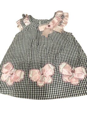 Rare Editions Size 6 Months Seersucker Dress